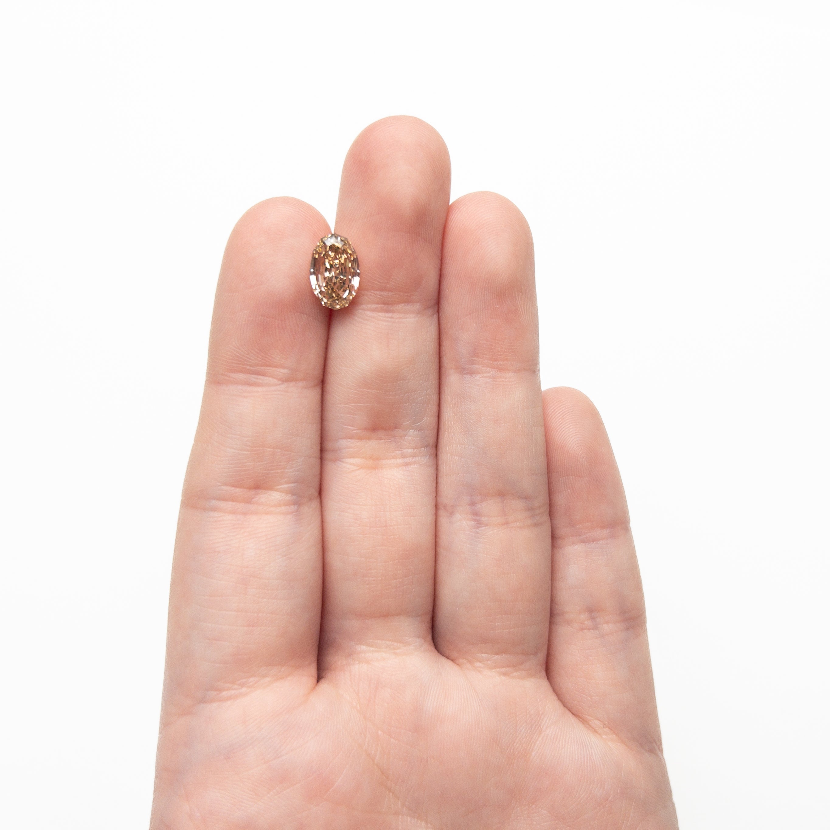 2.82ct 10.21x6.77x4.94mm VS1 C5 Geo Oval Step Cut 🇿🇦 27515-04