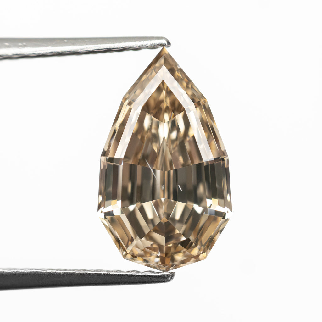 2.17ct 11.24x6.67x4.22mm SI1 C5 Geo Pear Step Cut 🇿🇦 27515-07