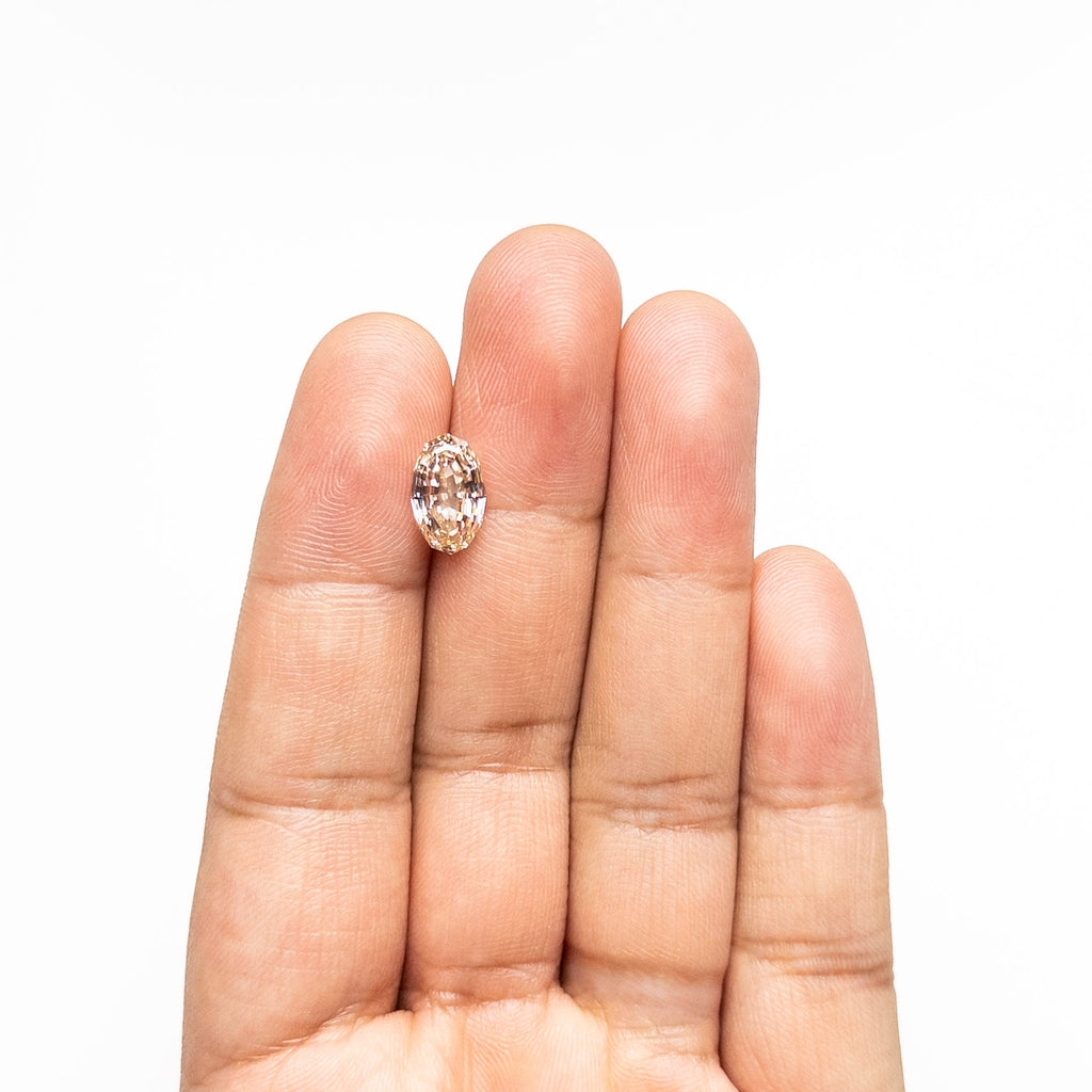 3.02ct 11.55x7.22x4.60mm SI1 C4 Geo Oval Step Cut 🇿🇦 27516-02