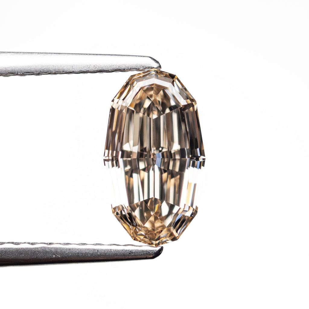 1.52ct 9.56x5.46x3.44mm SI1 C4 Geo Oval Step Cut 🇿🇦 27517-02