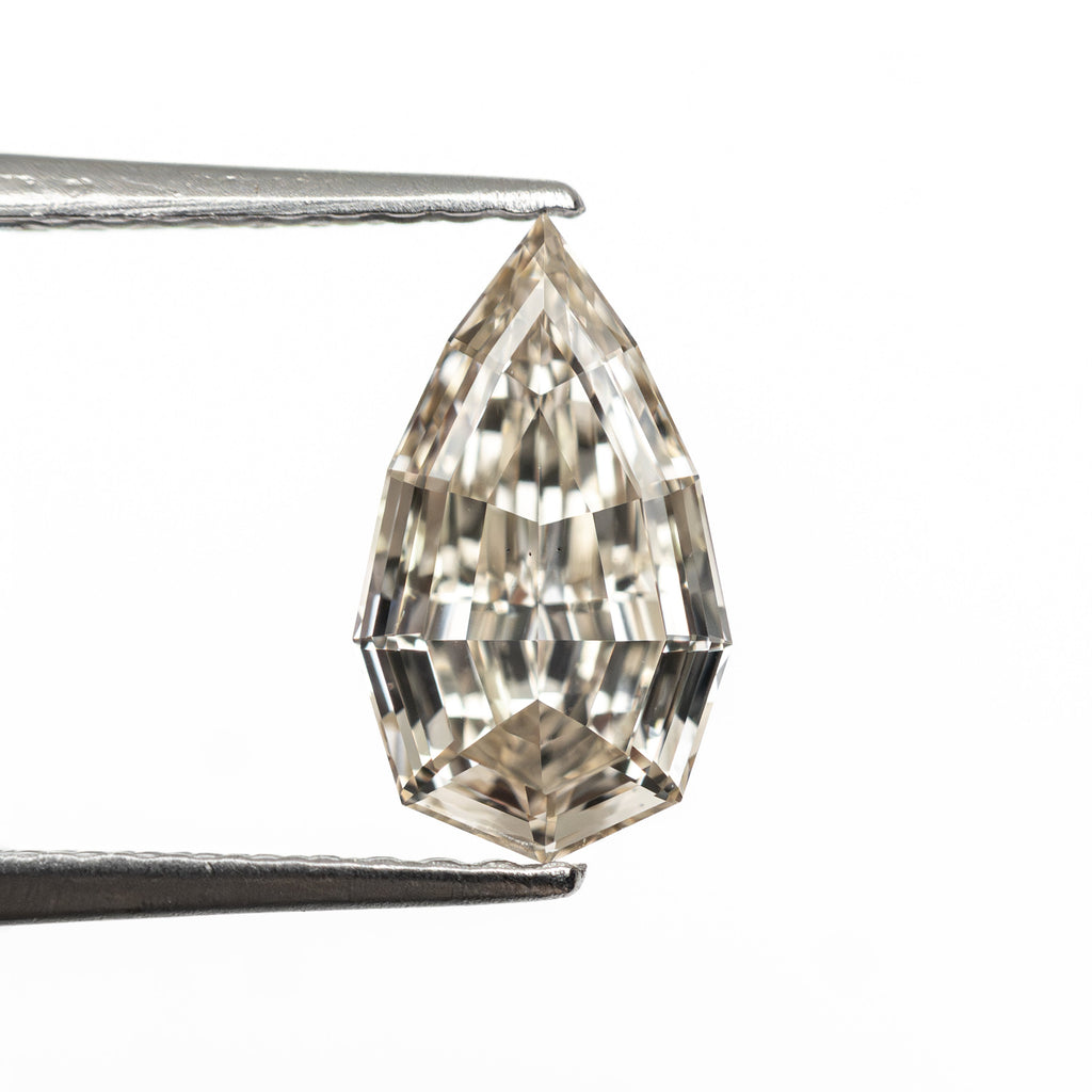 1.02ct 9.64x5.60x2.76mm VS2 U-V Geo Pear Step Cut 🇿🇦 27518-16