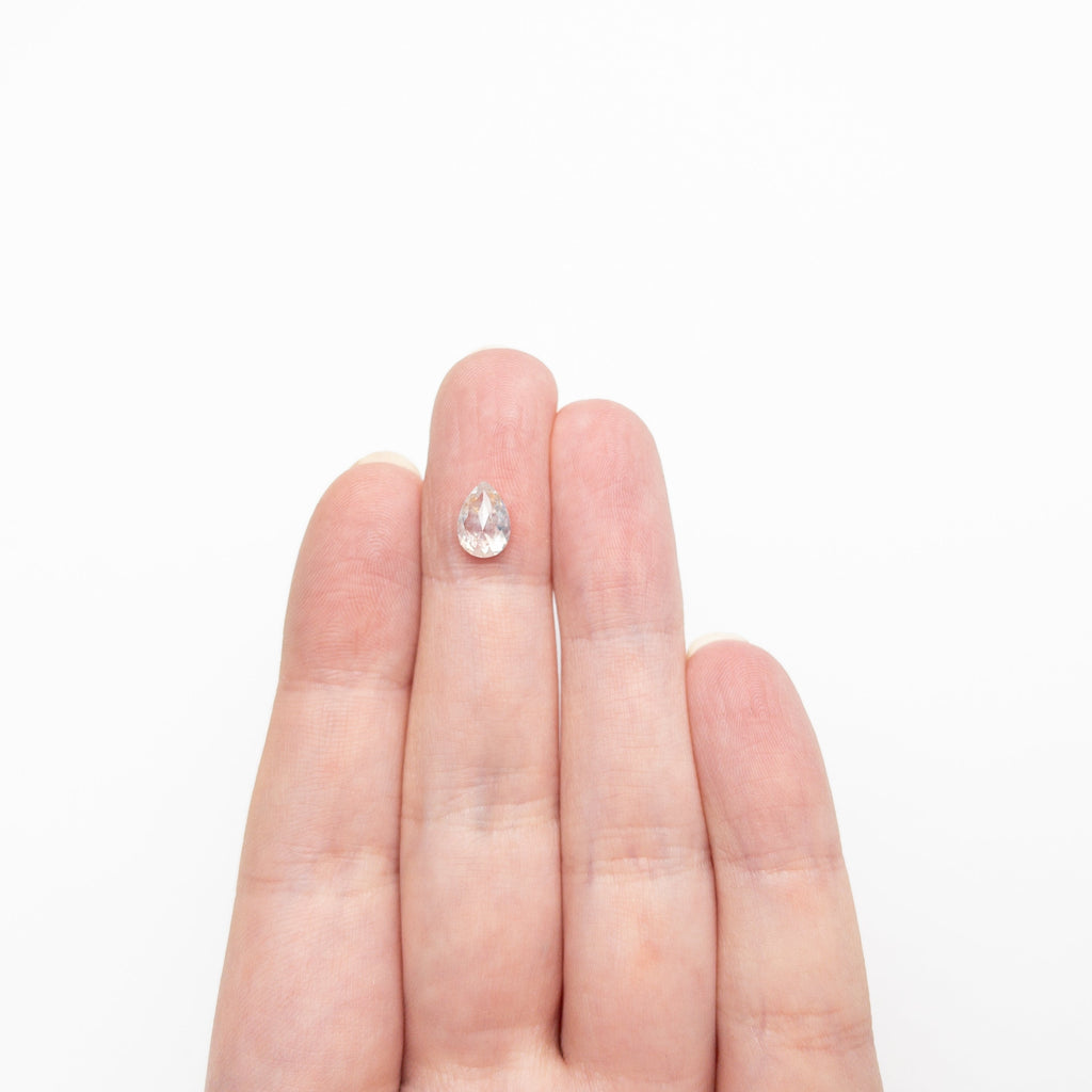 1.32ct 8.33x5.72x3.37mm Pear Rosecut 27536-49