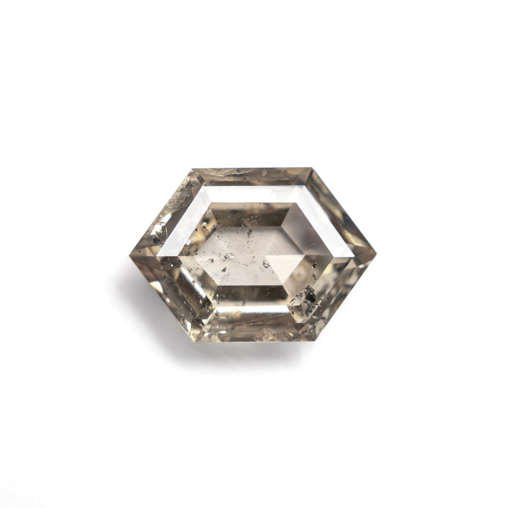 1.36ct 8.86x6.22x2.88mm Hexagon Rosecut 27537-45