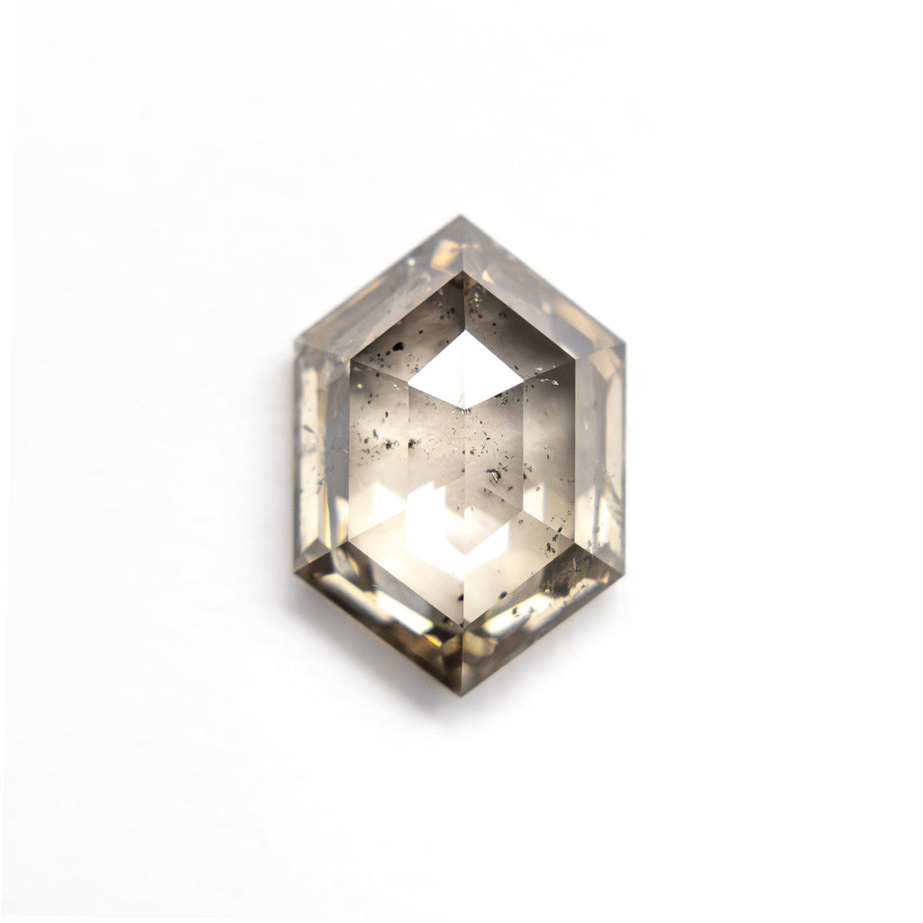1.36ct 8.86x6.22x2.88mm Hexagon Rosecut 27537-45