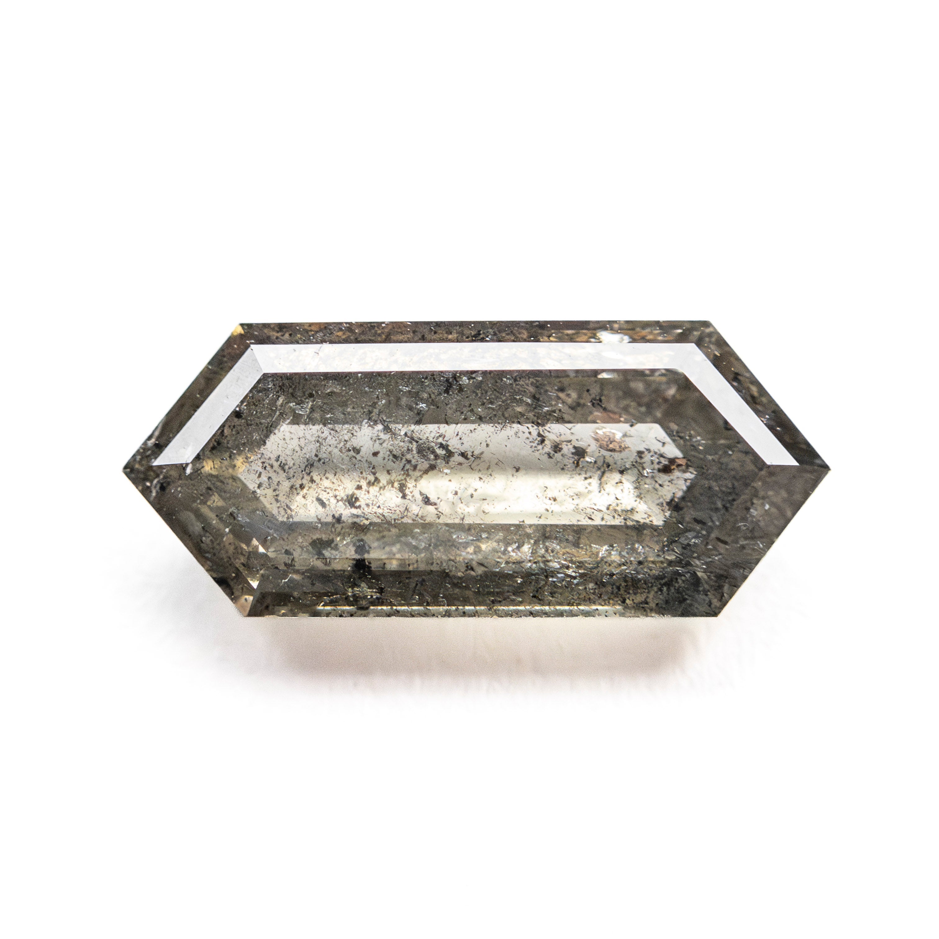 2.19ct 12.67x5.30x3.21mm Hexagon Rosecut 27538-55