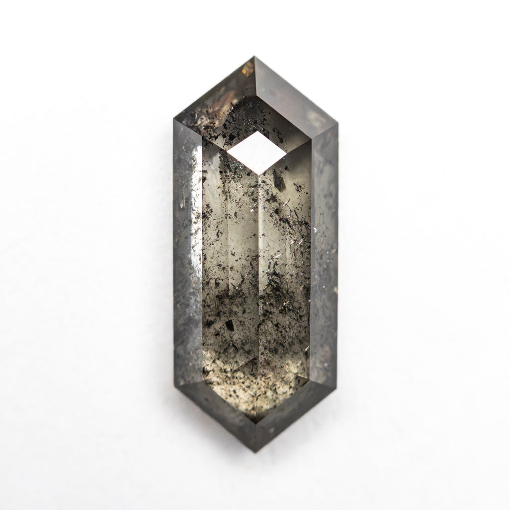 2.19ct 12.67x5.30x3.21mm Hexagon Rosecut 27538-55