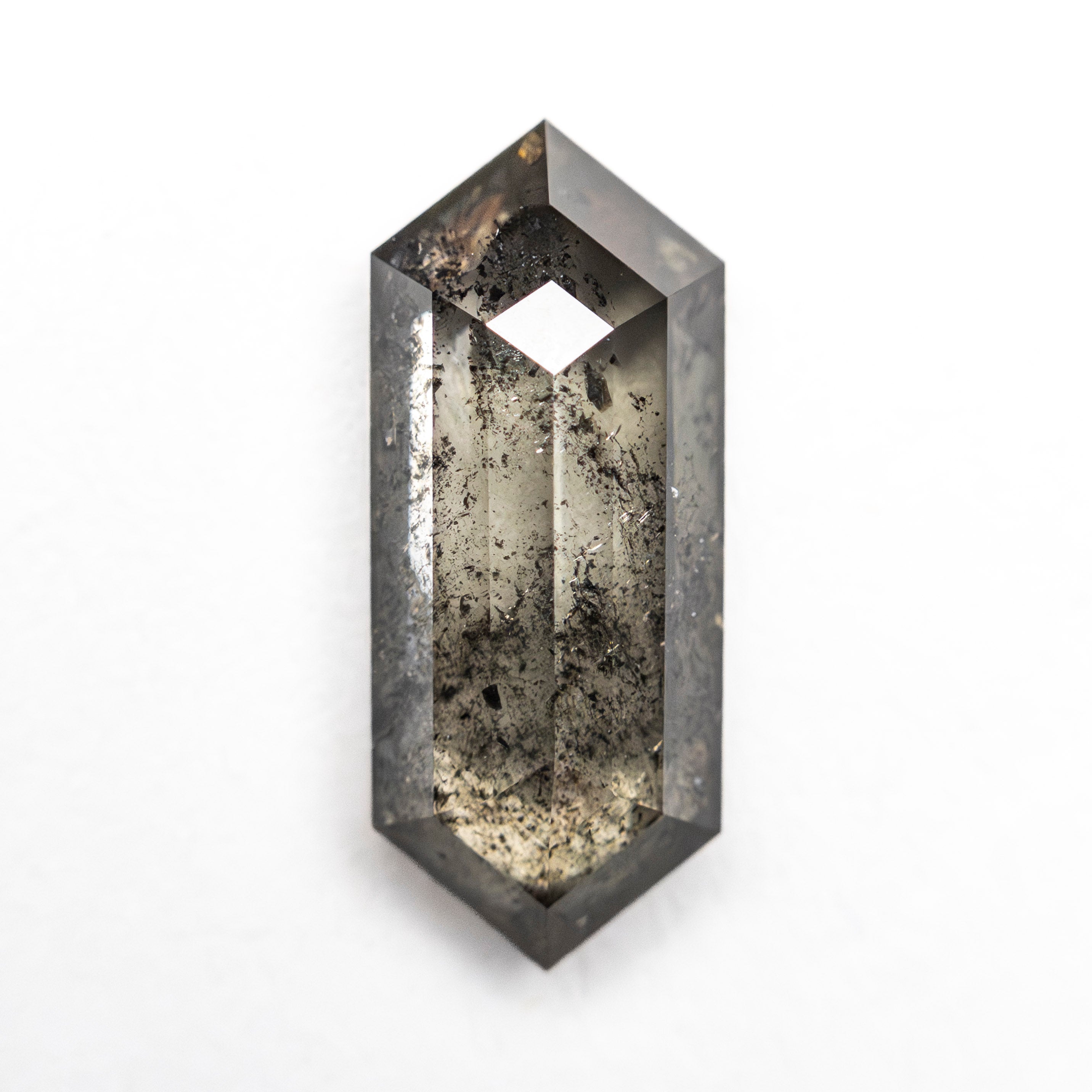 2.19ct 12.67x5.30x3.21mm Hexagon Rosecut 27538-55