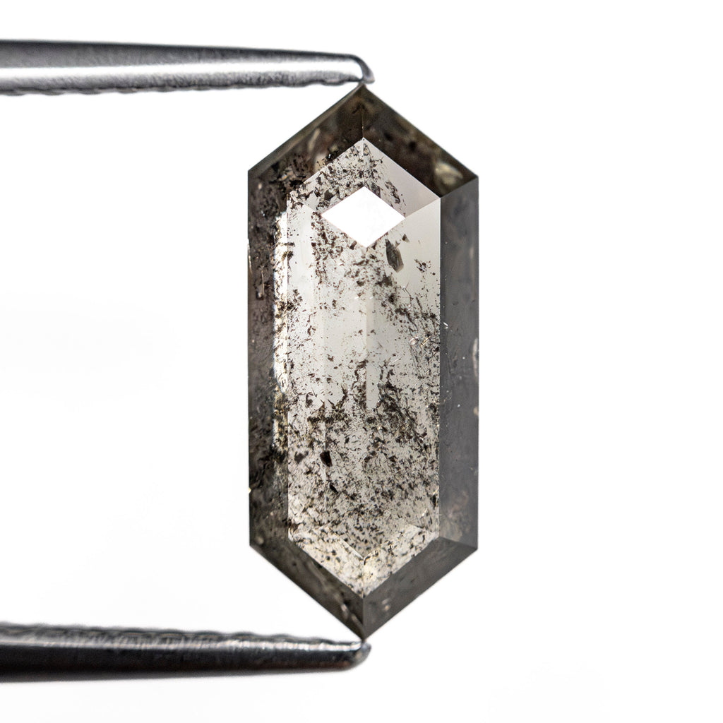 2.19ct 12.67x5.30x3.21mm Hexagon Rosecut 27538-55