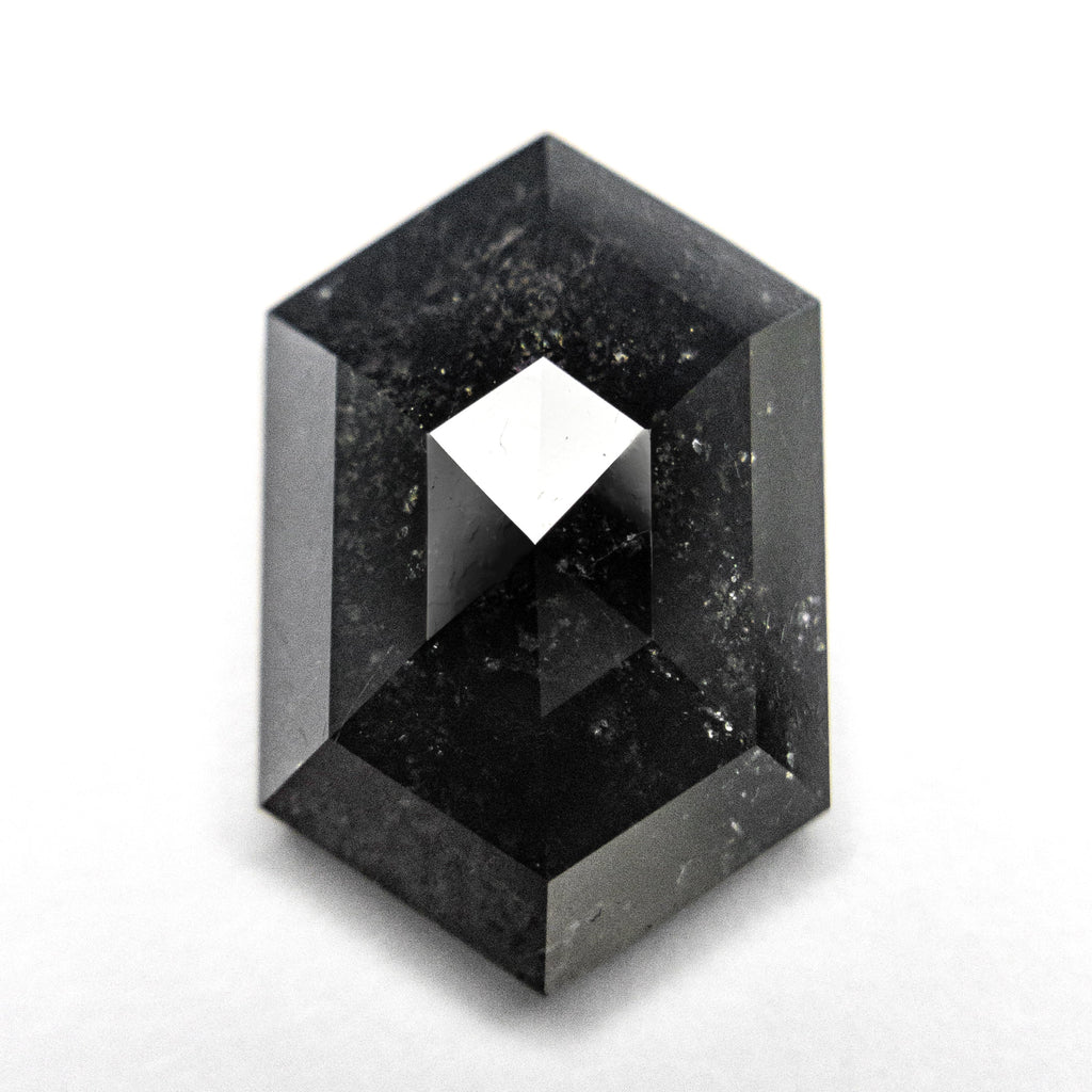 4.20ct 14.12x9.13x3.55mm Hexagon Rosecut 27549-02