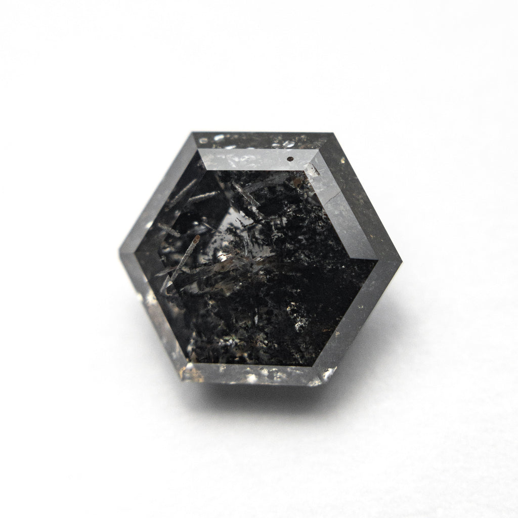 3.30ct 9.87x8.58x4.80mm Hexagon Rosecut 27550-01
