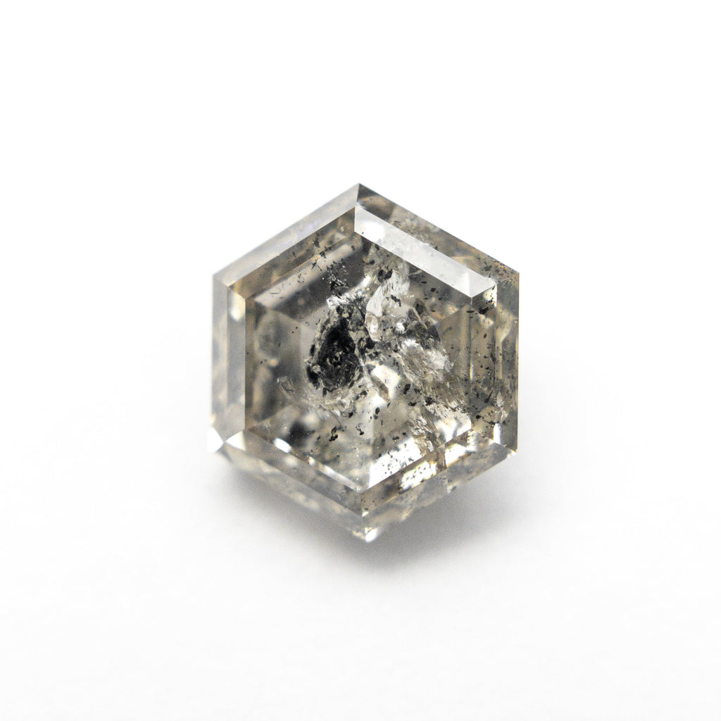 2.84ct 9.11x7.87x4.80mm Hexagon Rosecut 27550-03