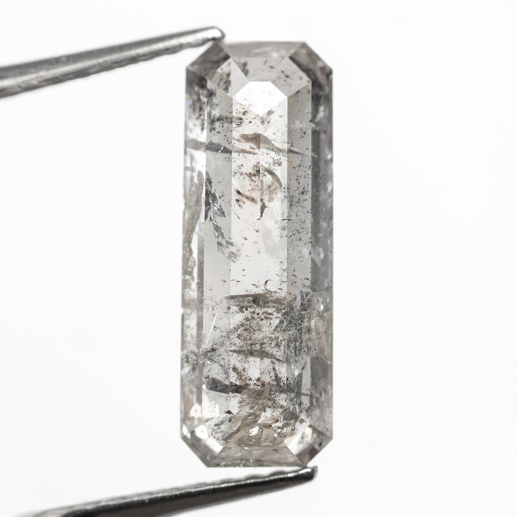 2.42ct 13.90x4.95x3.12mm Cut Corner Rectangle Rosecut 27563-01