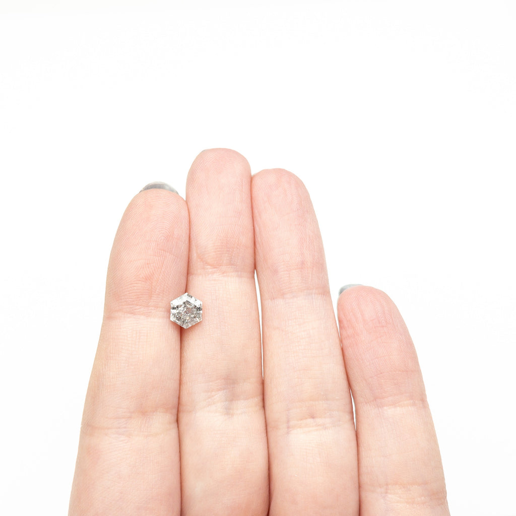 1.28ct 6.96x5.98x4.03mm Hexagon Step Cut 🇨🇦 27627-01