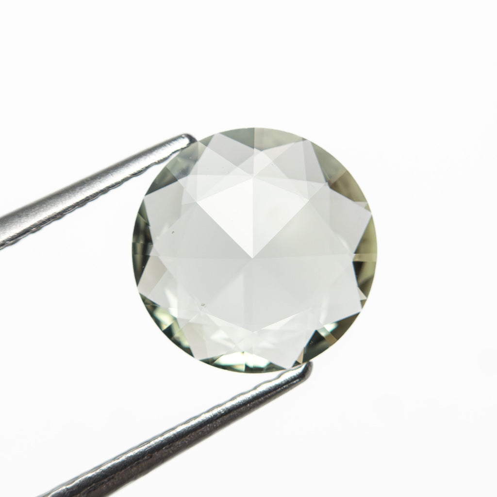 1.28ct 8.02x7.99x2.29mm Round Rosecut Sapphire 27718-02