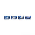 1.29cttw 4pc 5x3mm Cut Corner Rectangle Step Cut Sapphires 27727-01