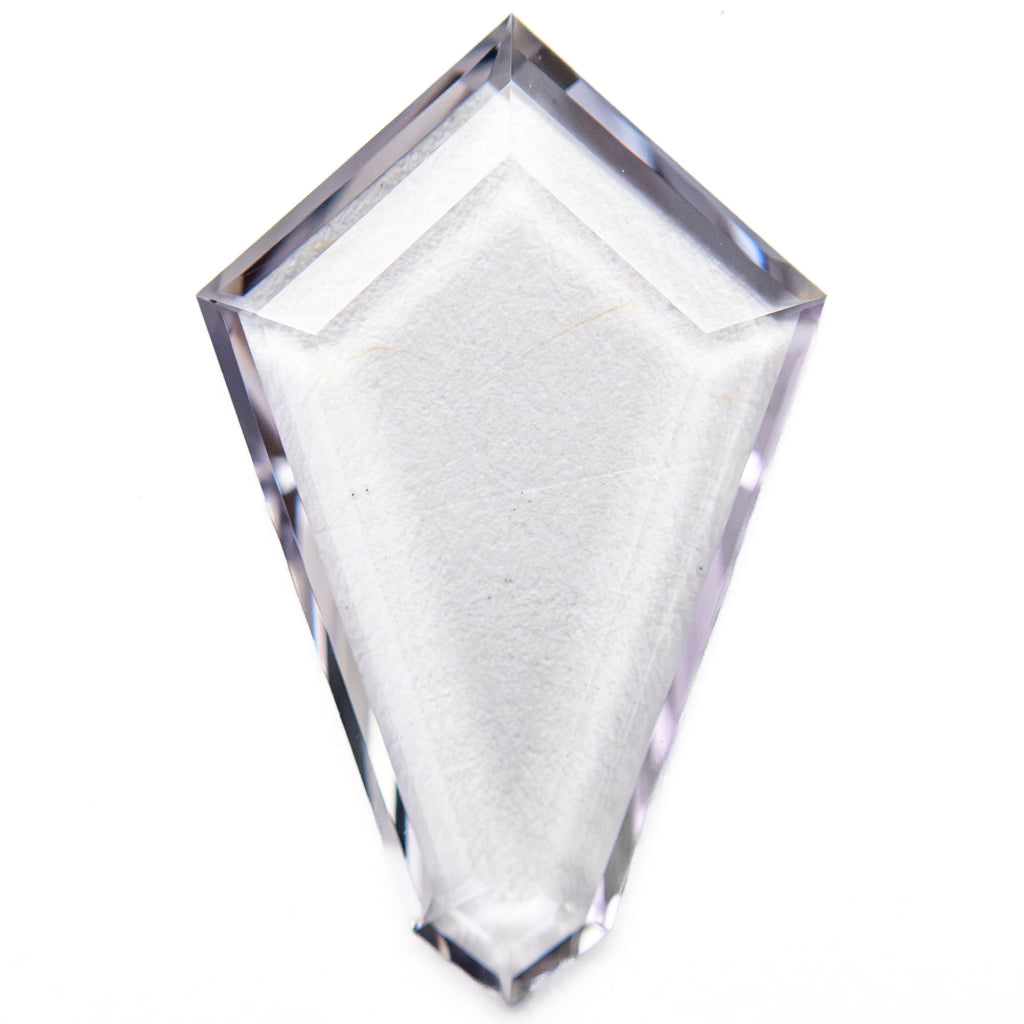 3.36ct 18.95c12.02x1.69mm Shield Portrait Cut Sapphire 27740-01