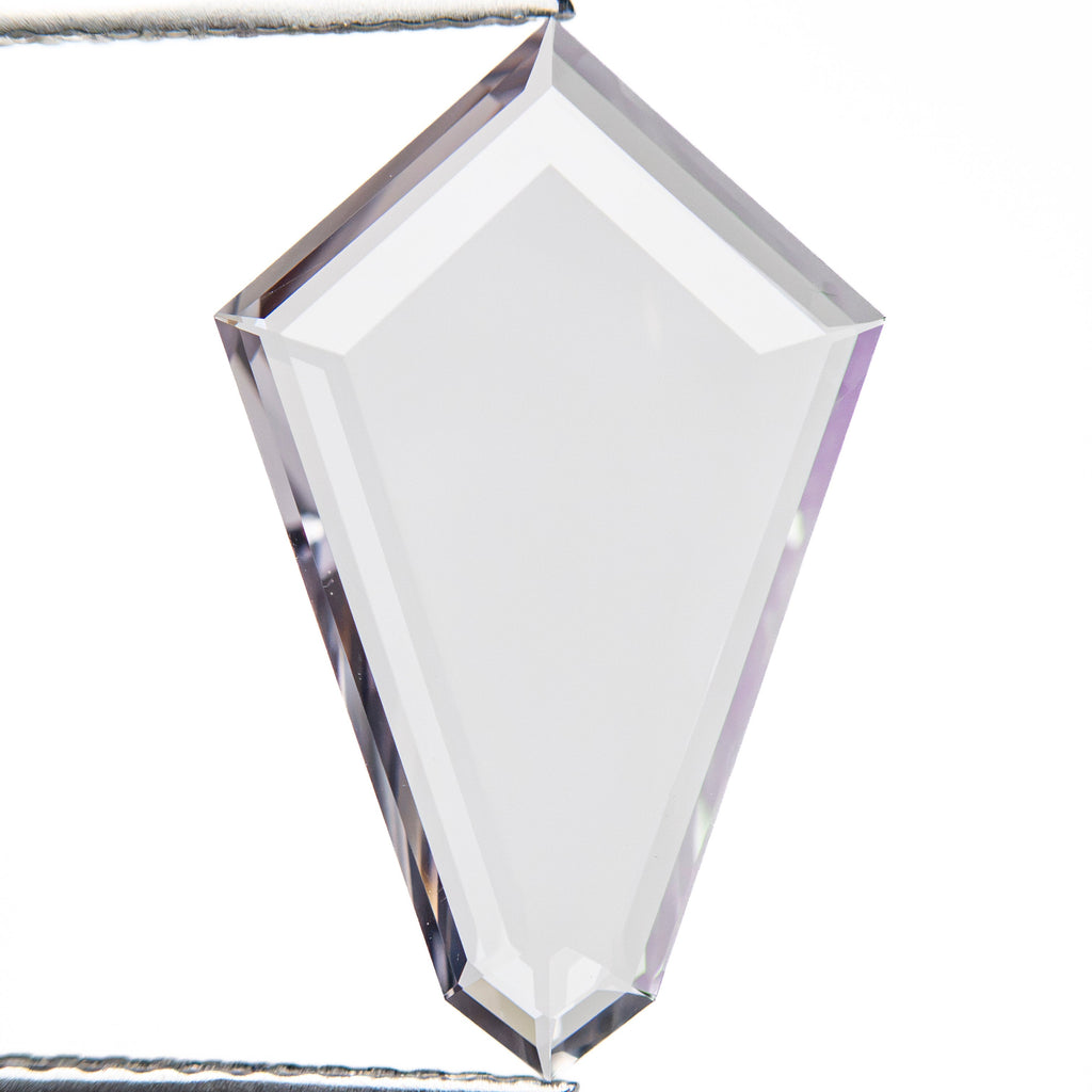 3.36ct 18.95c12.02x1.69mm Shield Portrait Cut Sapphire 27740-01