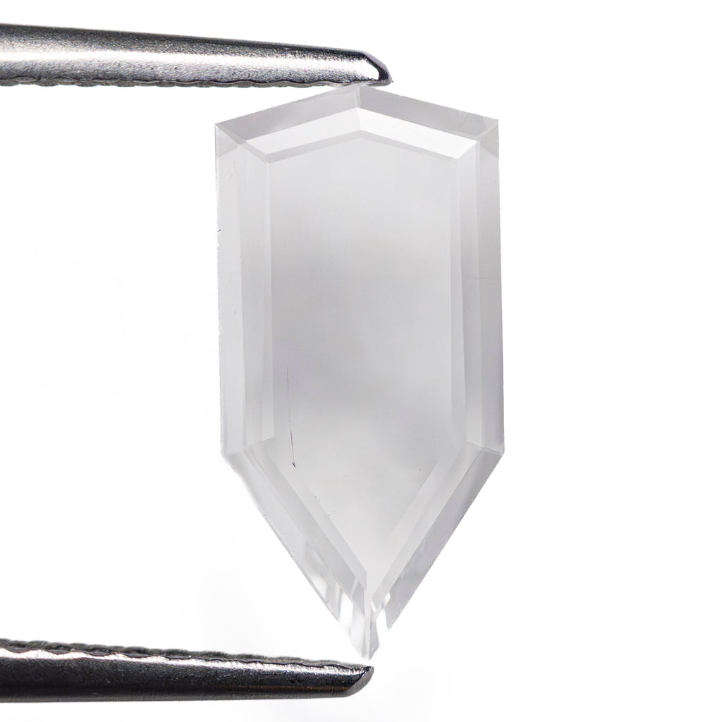 0.86ct 12.83x6.25x0.99mm Shield Portrait Cut Sapphire 27740-03