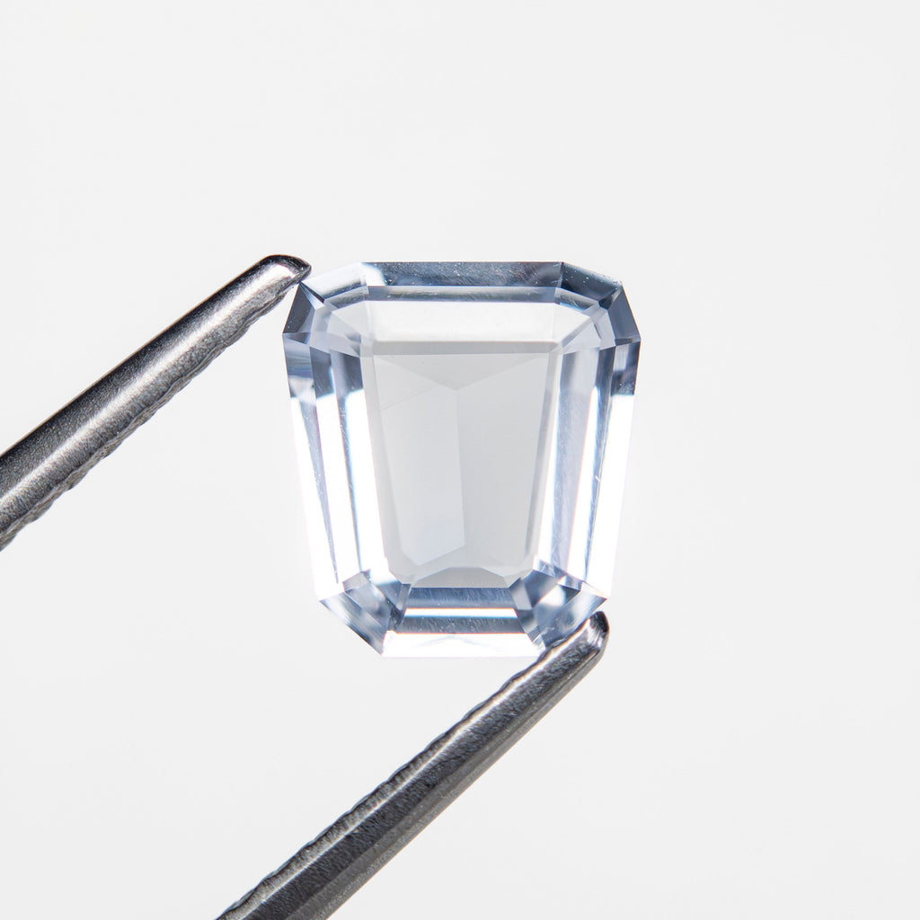 1.12ct 6.95x6.31x2.41mm Trapezoid Step Cut Sapphire 27740-17