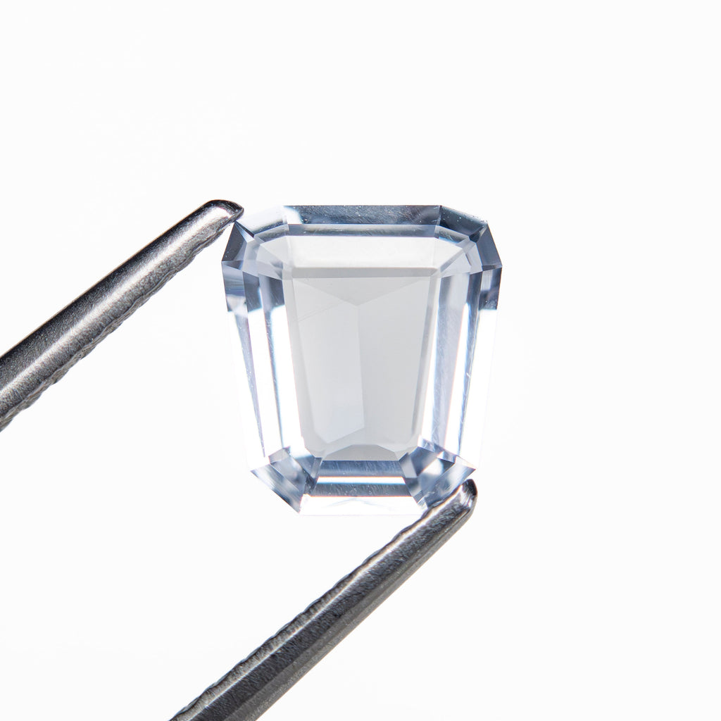1.12ct 6.95x6.31x2.41mm Trapezoid Step Cut Sapphire 27740-17
