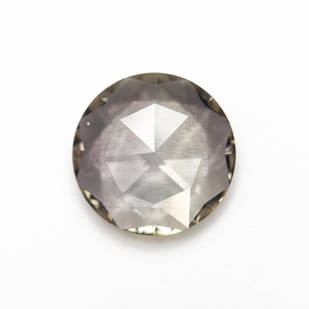 1.56ct 8.53x8.52x2.41mm Round Rosecut Sapphire 27744-03