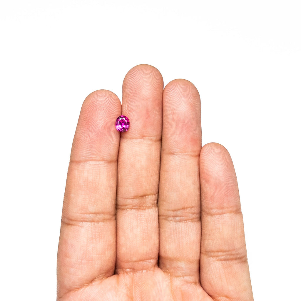 0.74ct 6.04x5.07x3.10mm Oval Brilliant Sapphire 27955-08