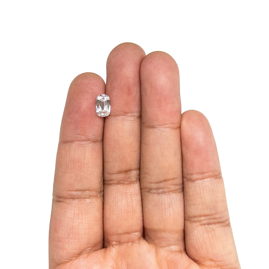 1.01ct 8.17x5.36x2.70mm GIA VVS2 H Modern Antique Old Mine Cut 28014-01