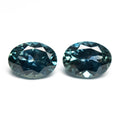 2.54cttw 2pc 7.35x5.50x3.73mm 7.54x5.56x3.78mm Oval Brilliant Sapphire Matching Pair 28028-34