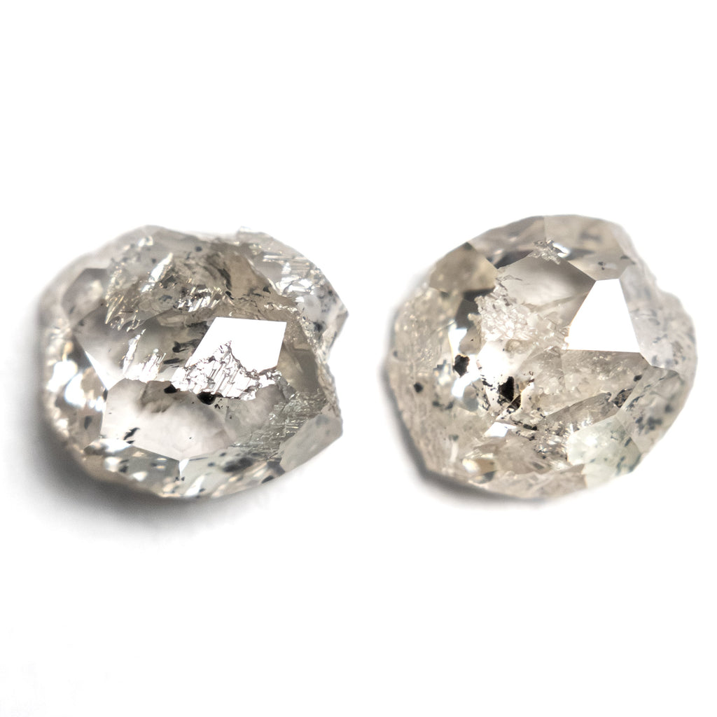 2.12cttw 2pc 6.77x6.04x2.73mm 6.69x6.15x2.95mm Polished Raw Diamond Matching Pair 🇨🇦 28169-01