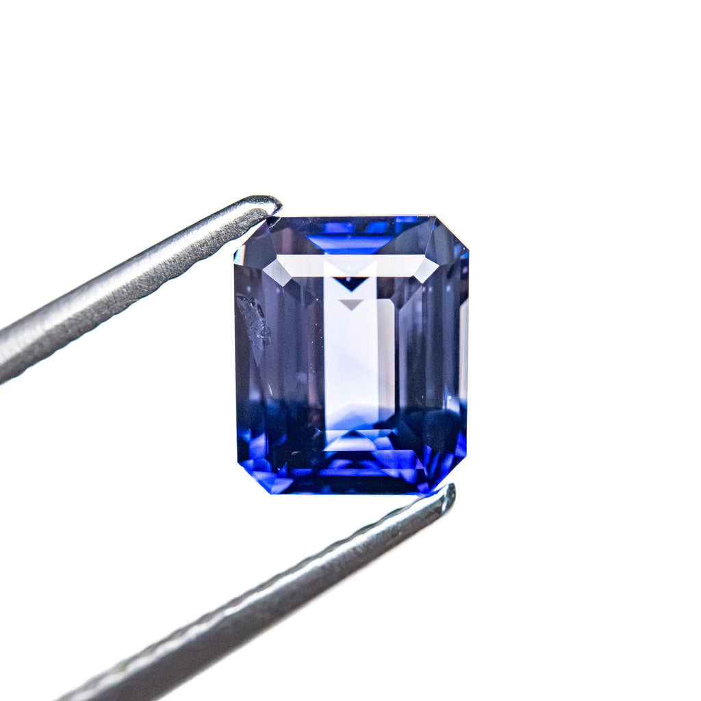 1.51ct 6.78x5.65x3.60mm Cut Corner Rectangle Step Cut Sapphire 28272-01
