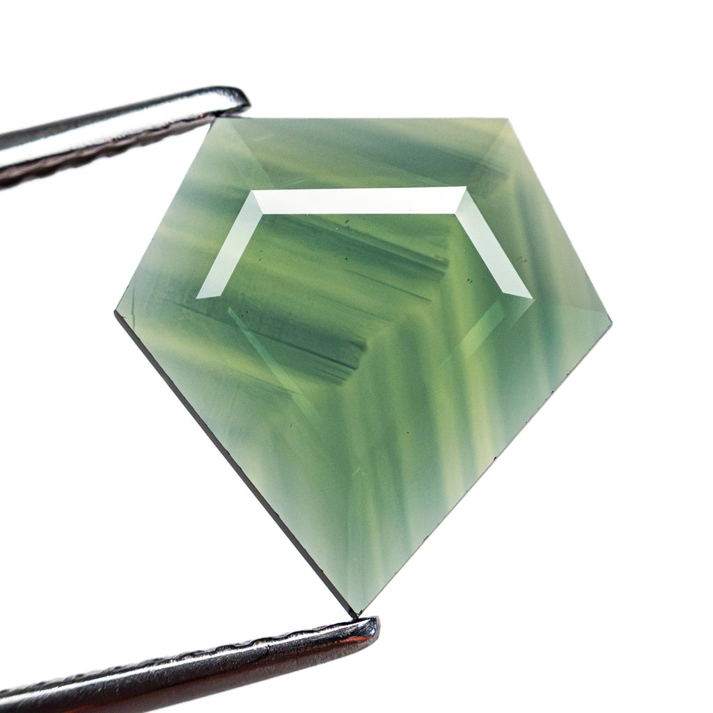 2.58ct 11.52x11.40x2.11mm Shield Portrait Cut Sapphire 28298-01