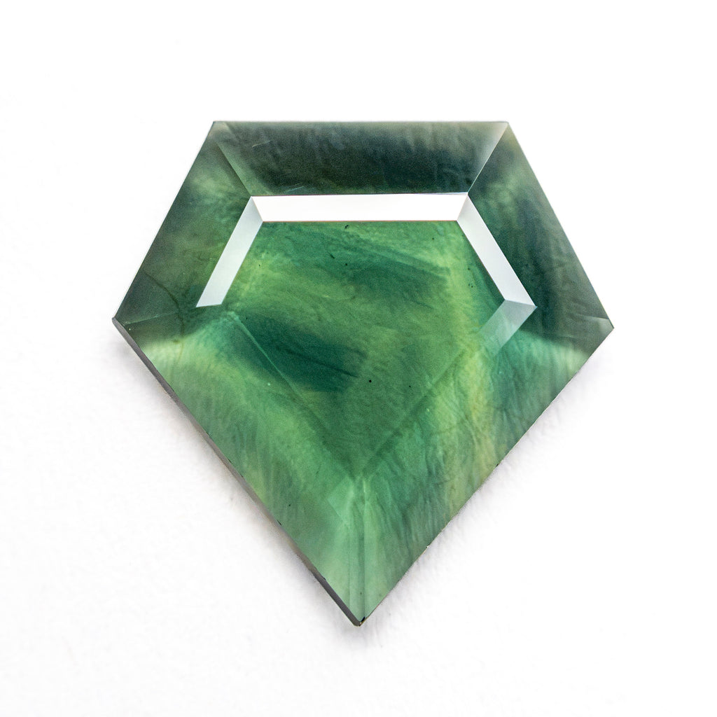 2.58ct 11.52x11.40x2.11mm Shield Rosecut Sapphire 28298-01