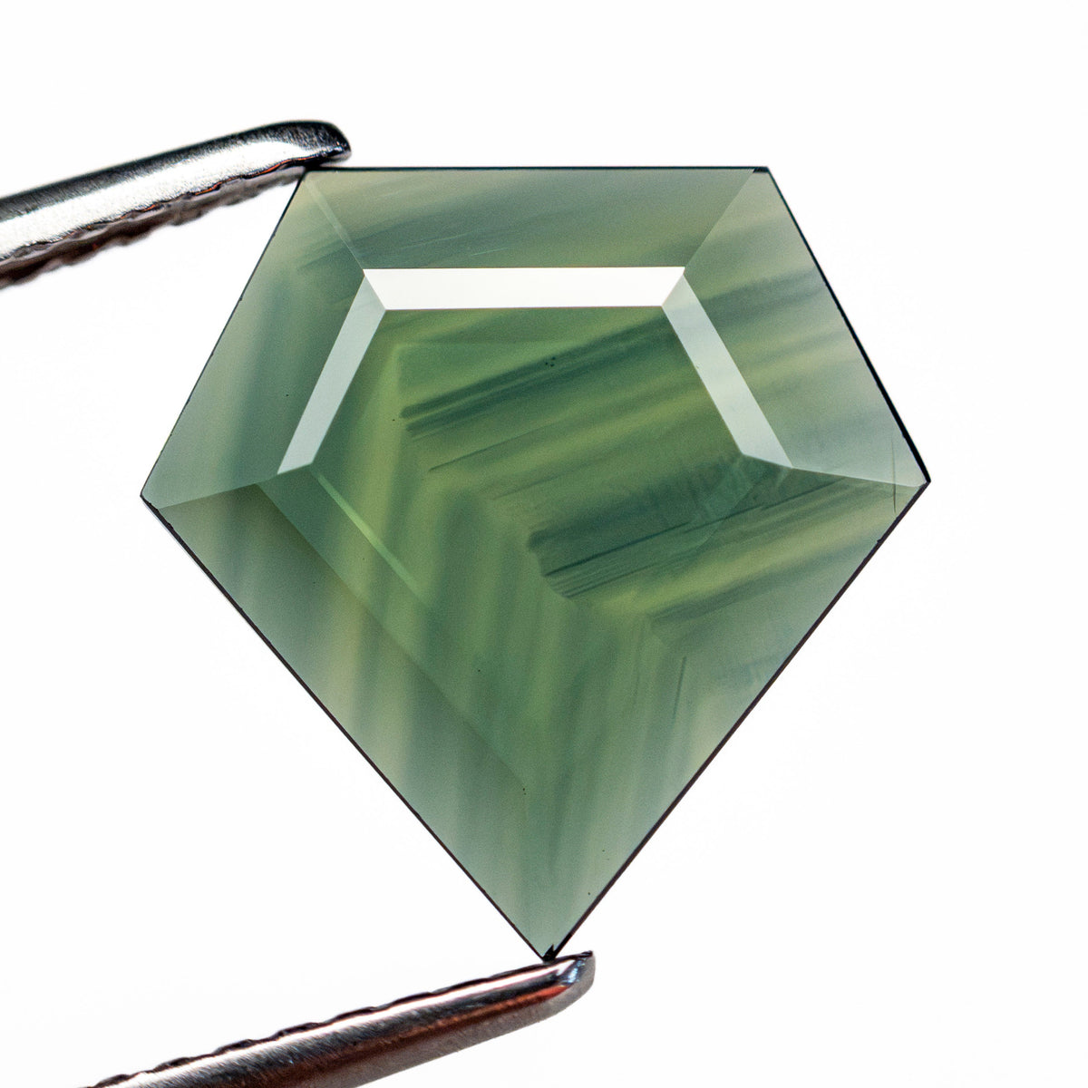 2.58ct 11.52x11.40x2.11mm Shield Rosecut Sapphire 28298-01