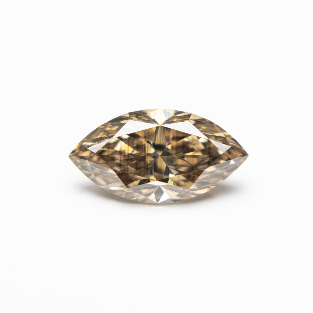 1.16ct 10.04x5.31x3.69mm VS1 C6 Champagne Marquise Brilliant 🇨🇦 28301-01