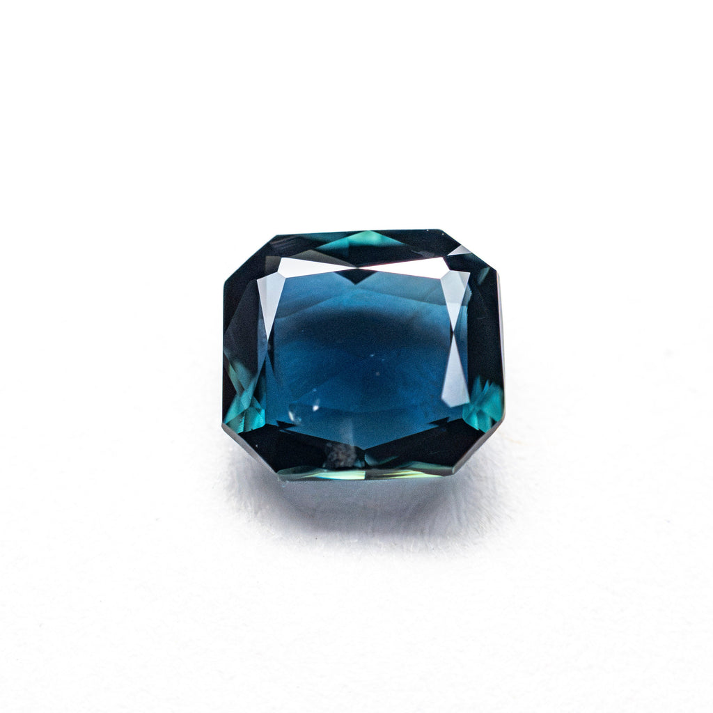 1.26ct 6.46x5.99x2.70mm Cut Corner Rectangle Rosecut Sapphire 28303-17