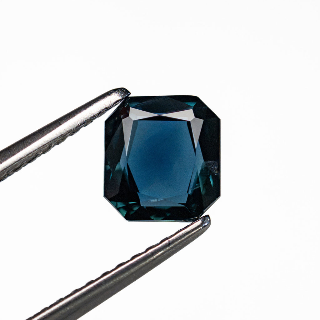 1.26ct 6.46x5.99x2.70mm Cut Corner Rectangle Rosecut Sapphire 28303-17