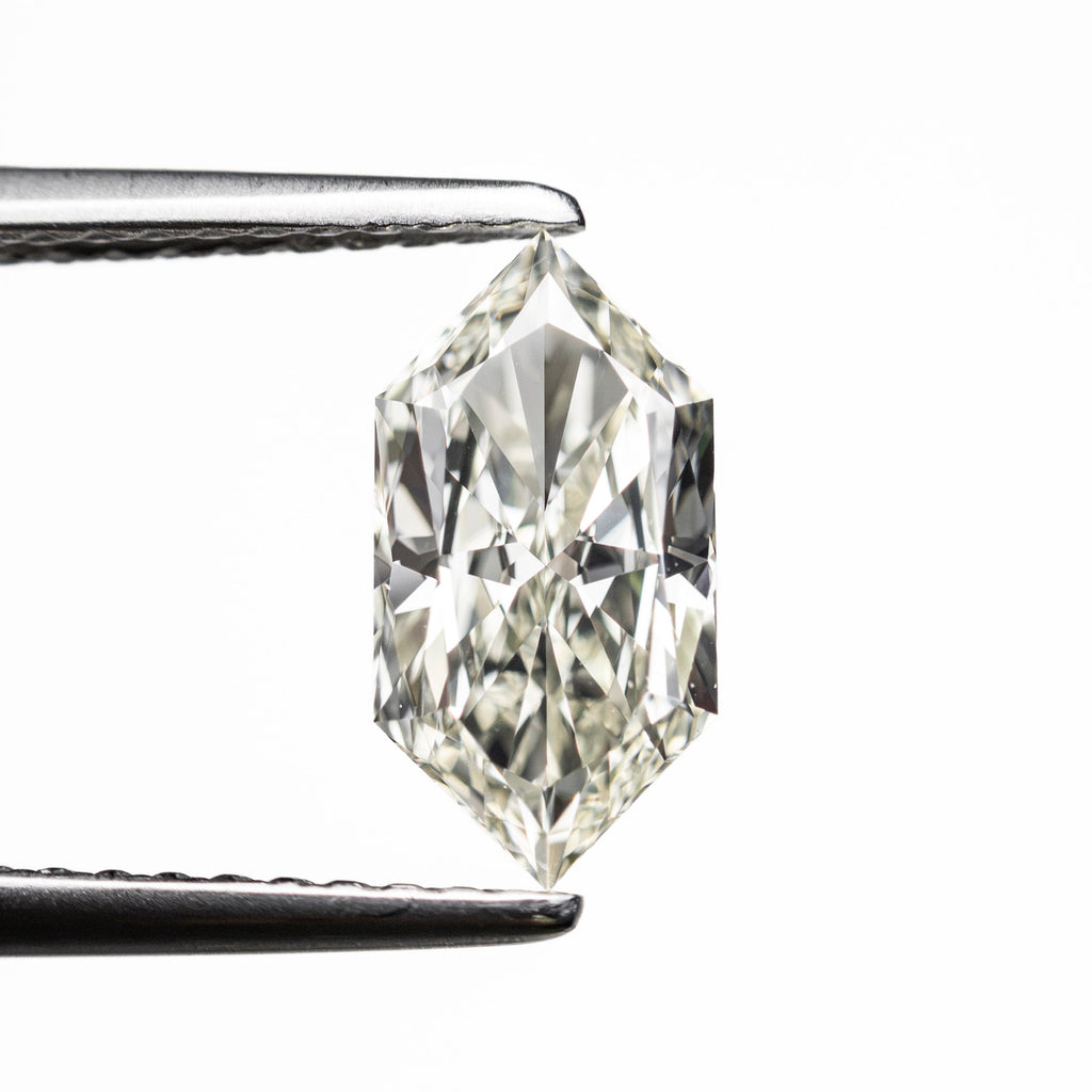 1.00ct 10.04x5.14x2.98mm GIA VS2 M Hexagon Brilliant 28310-01