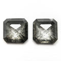 3.10cttw 7.25x7.27x2.85mm Cut Corner Square Rosecut Matching Pair 28343-01