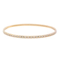 3mm Scallop Diamond Bangle