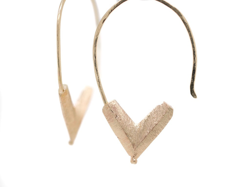 Hanging Arrow Earrings