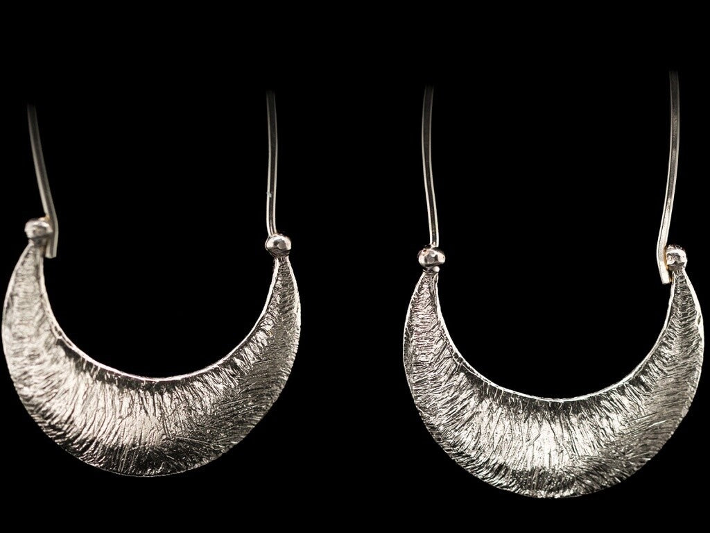 Hanging Moon Earrings