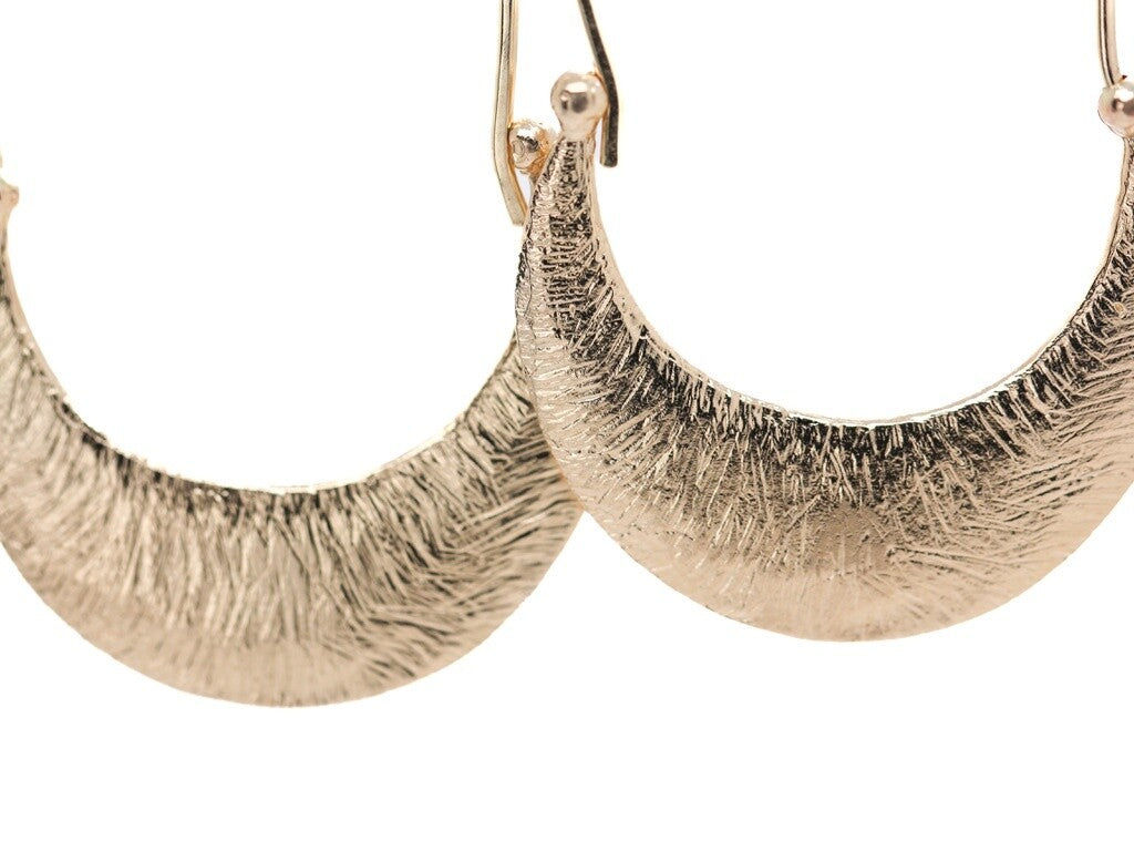 Hanging Moon Earrings
