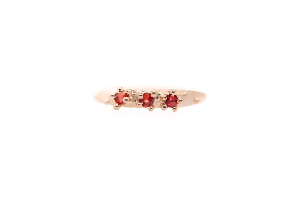 Ruby Constellation Stacker Ring