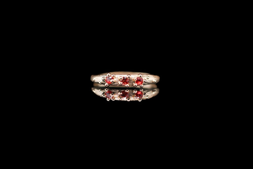 Ruby Constellation Stacker Ring