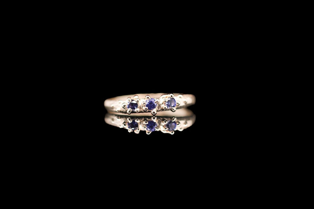 Purple Constellation Stacker Ring