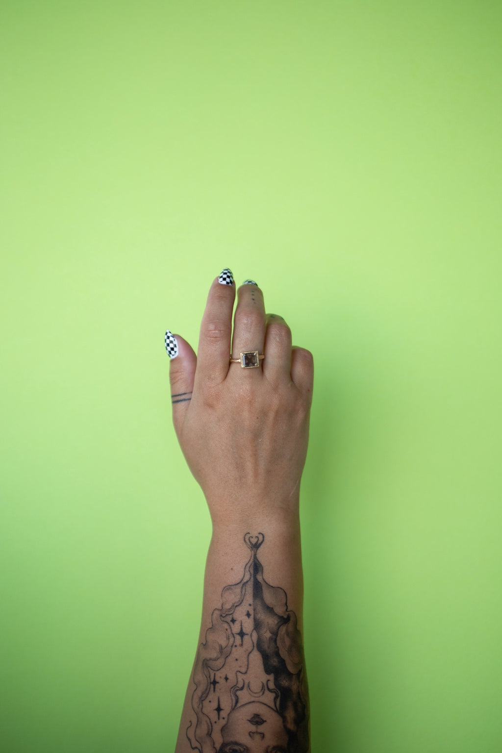 1.36 Portrait Cut Diamond Ring