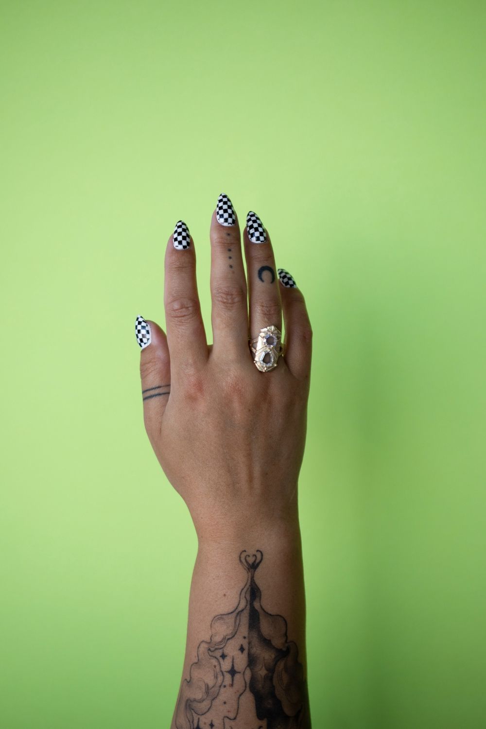 Diamond Shield Ring 1