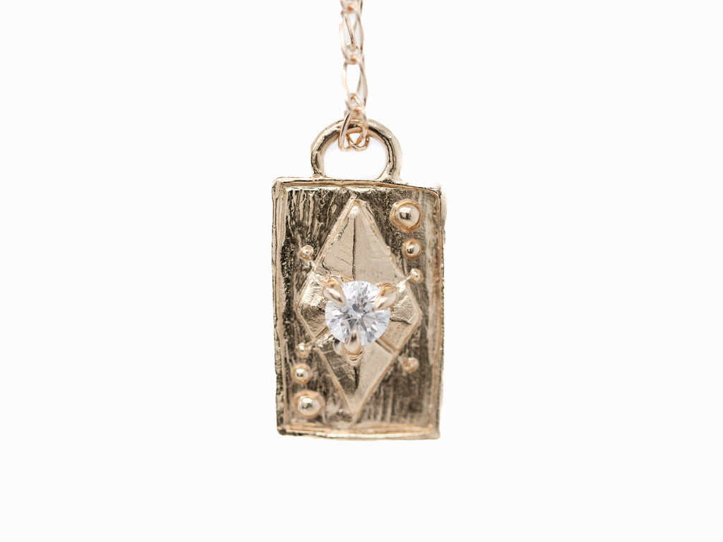 Diamond Portal Talisman Necklace