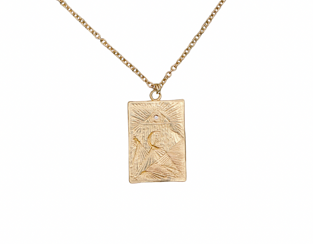 Moon Sees All Necklace