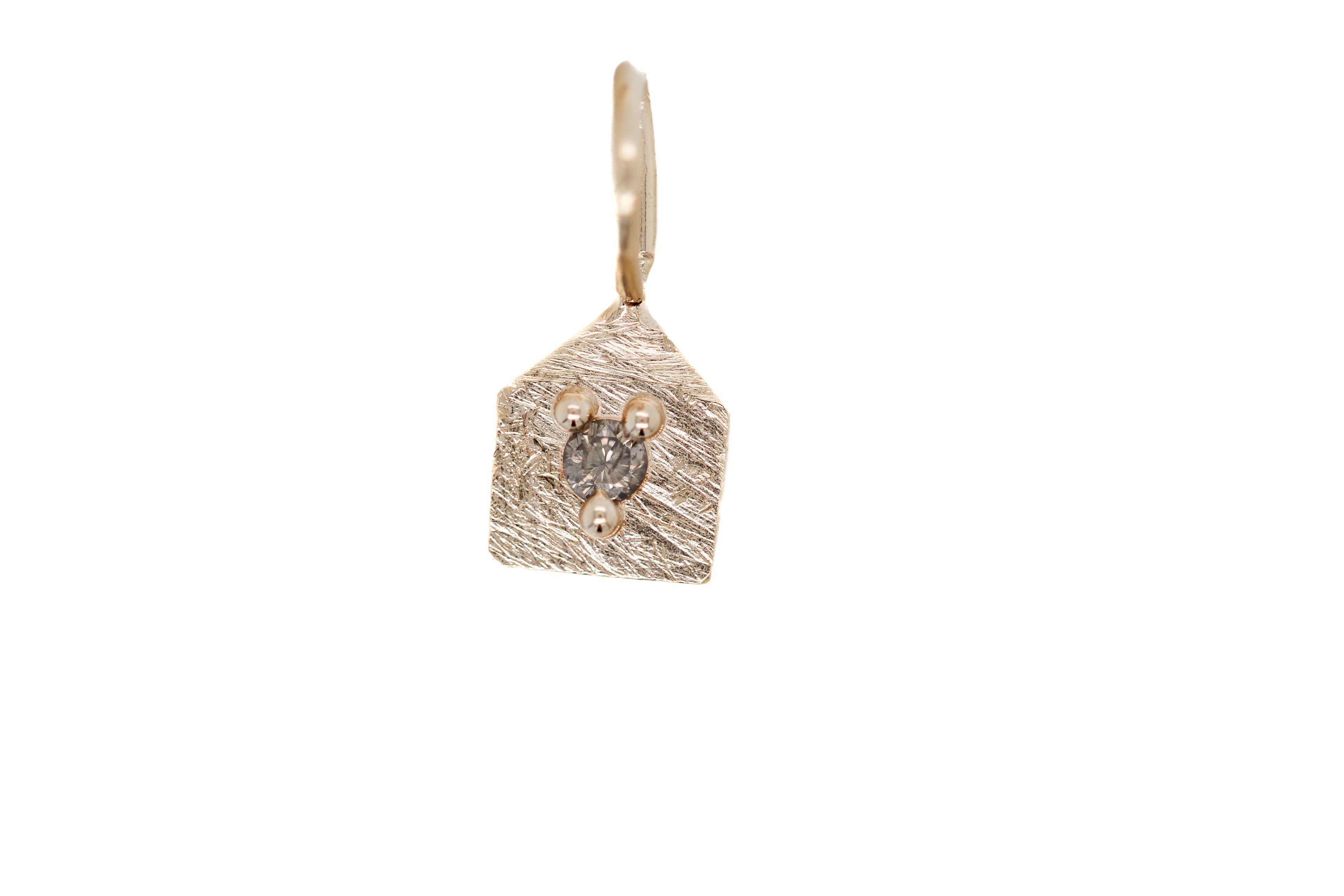 Champagne Diamond Mini Charm 3